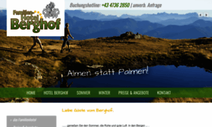 Berghof-innerkrems.at thumbnail