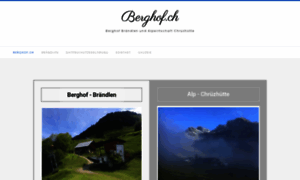 Berghof.ch thumbnail