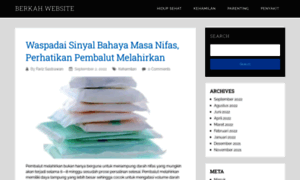 Berkah.website thumbnail