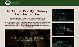 Berkshirefamilyhistory.org thumbnail