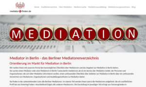 Berlin-mediatoren.de thumbnail