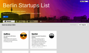 Berlin.startups-list.com thumbnail
