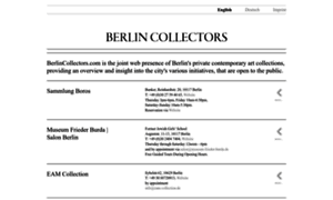 Berlincollectors.com thumbnail