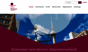 Berliner-hebammenverband.de thumbnail