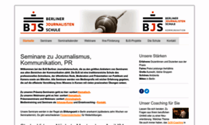 Berliner-journalisten-schule.de thumbnail