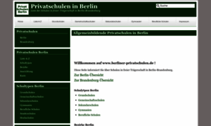 Berliner-privatschulen.de thumbnail