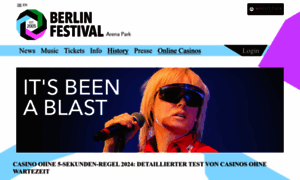 Berlinfestival.de thumbnail