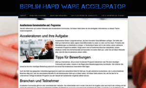 Berlinhardwareaccelerator.com thumbnail