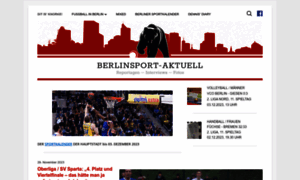 Berlinsport-aktuell.de thumbnail