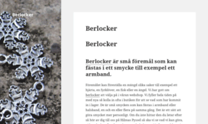 Berlocker.nu thumbnail