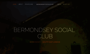 Bermondseysocialclub.co.uk thumbnail