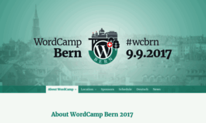 Bern.wordcamp.org thumbnail