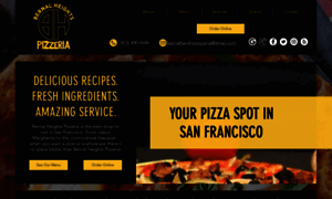 Bernalheightspizzeria.com thumbnail