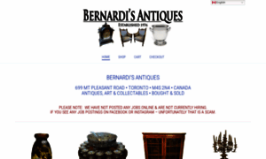 Bernardisantiques.com thumbnail