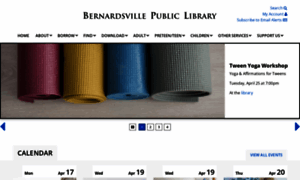 Bernardsvillelibrary.org thumbnail