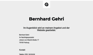 Bernhardgehri.de thumbnail