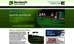 Bernhardssportssurfaces.co.uk thumbnail