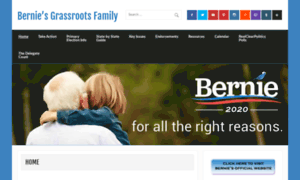 Berniesandersgrassrootsfamily.org thumbnail