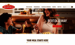 Bertolli.com thumbnail
