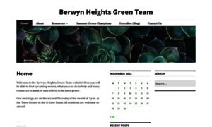 Berwynheightsgreenteam.wordpress.com thumbnail