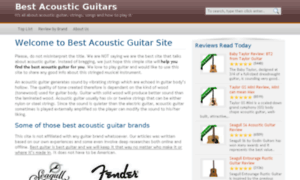 Best-acoustic-guitar.us thumbnail