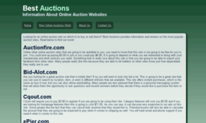 Best-auctions.org thumbnail