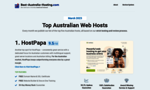 Best-australia-hosting.com thumbnail