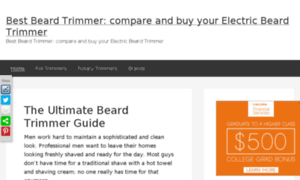 Best-beard-trimmer.co.uk thumbnail