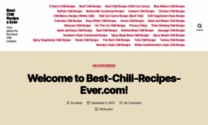 Best-chili-recipes-ever.com thumbnail