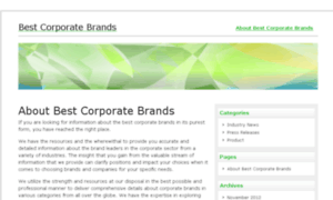 Best-corporate-brands.com thumbnail