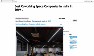 Best-coworkingofficespace-companies.blogspot.com thumbnail