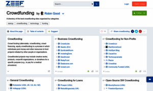 Best-crowdfunding-sites.zeef.com thumbnail