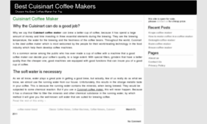 Best-cuisinart-coffee-makers.com thumbnail