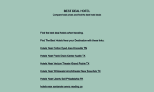 Best-deal-hotels.com thumbnail