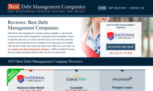 Best-debt-management-companies.com thumbnail