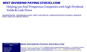 Best-dividend-paying-stocks.com thumbnail