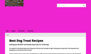 Best-dog-treat-recipes.com thumbnail