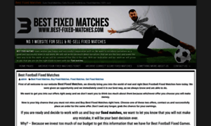 Best-fixed-matches.com thumbnail