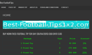 Best-football-tips1x2.com thumbnail