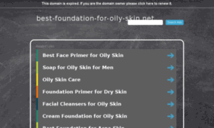 Best-foundation-for-oily-skin.net thumbnail