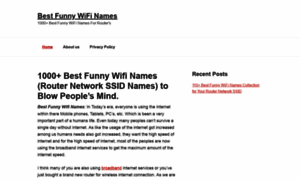 Best-funny-wifi-names.website thumbnail