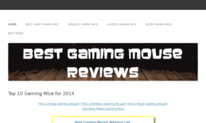 Best-gaming-mouse-reviews.siterubix.com thumbnail