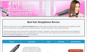 Best-hairstraightener.com thumbnail