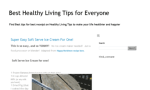 Best-healthy-living-tips.blogspot.com thumbnail