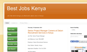 Best-jobs-kenya.blogspot.com thumbnail