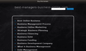 Best-managers-business-online.com thumbnail