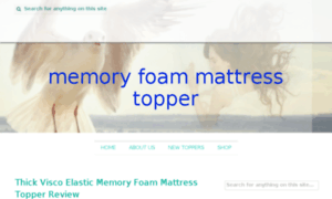 Best-memoryfoammattresstopper.com thumbnail
