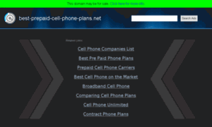 Best-prepaid-cell-phone-plans.net thumbnail