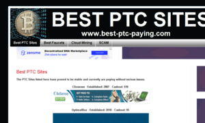 Best-ptc-paying.com thumbnail
