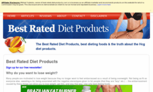 Best-rated-diet-products.com thumbnail